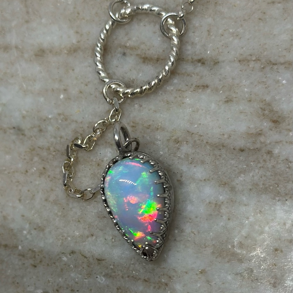 Opal necklace